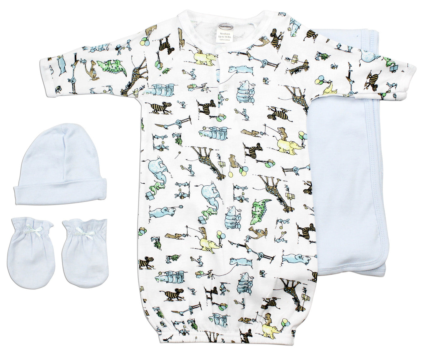 Boys' 4 Piece Layette Set – Cuties Needs