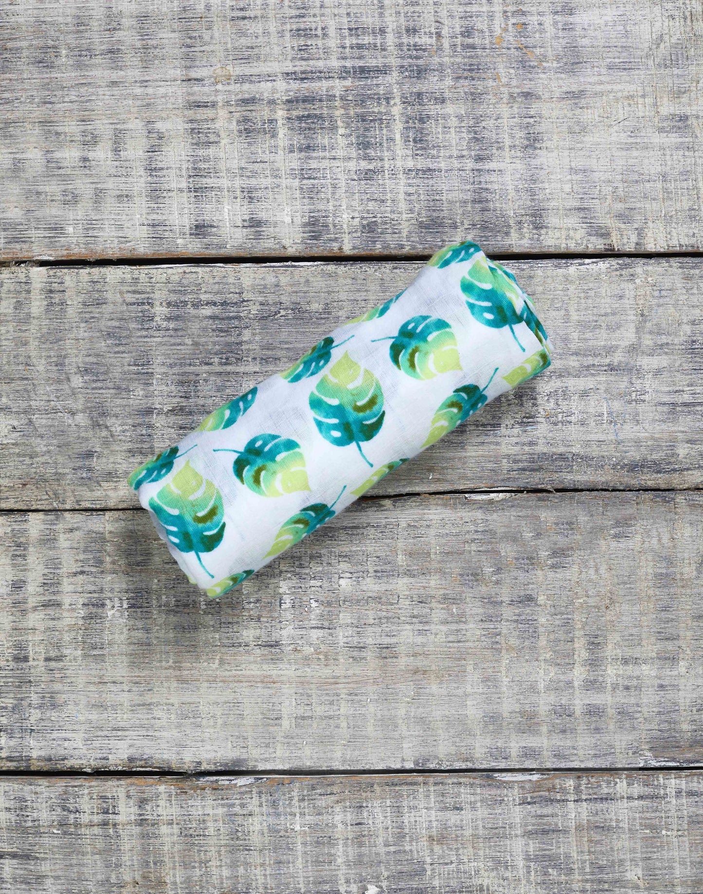 ORGANIC SWADDLE - LEAF