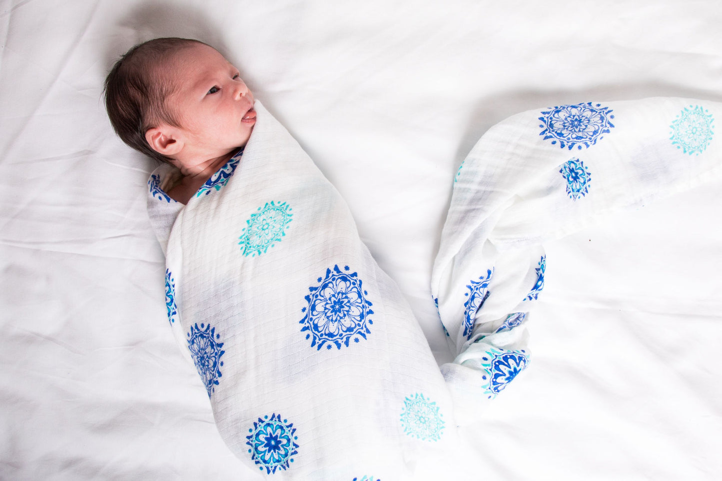 ORGANIC SWADDLE - MANDALA