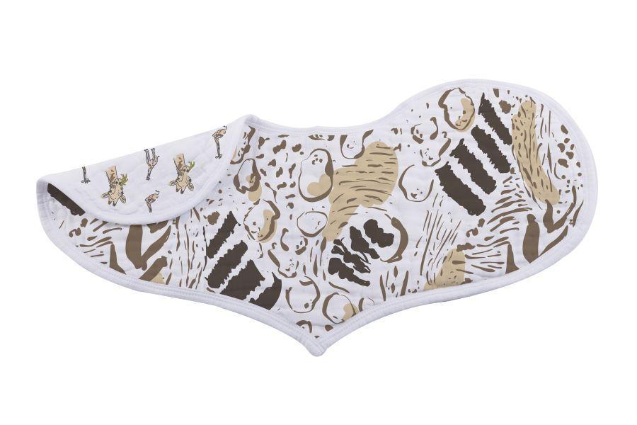 On The Savannah Heart Bib 2PK