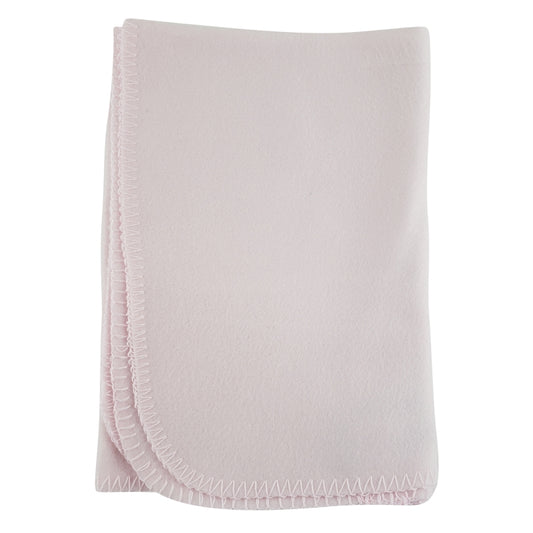 Bambini Blank Pink Polarfleece Blanket