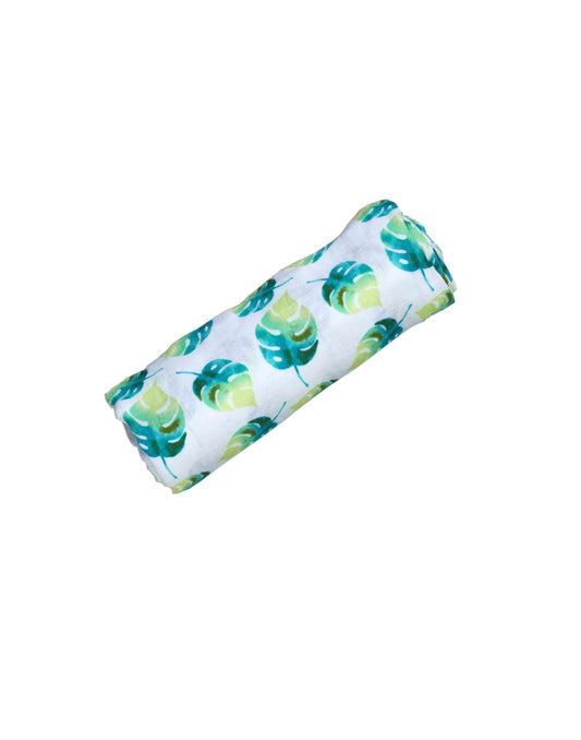 ORGANIC SWADDLE - LEAF