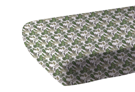Jurassic Forest Cotton Muslin Crib Sheet